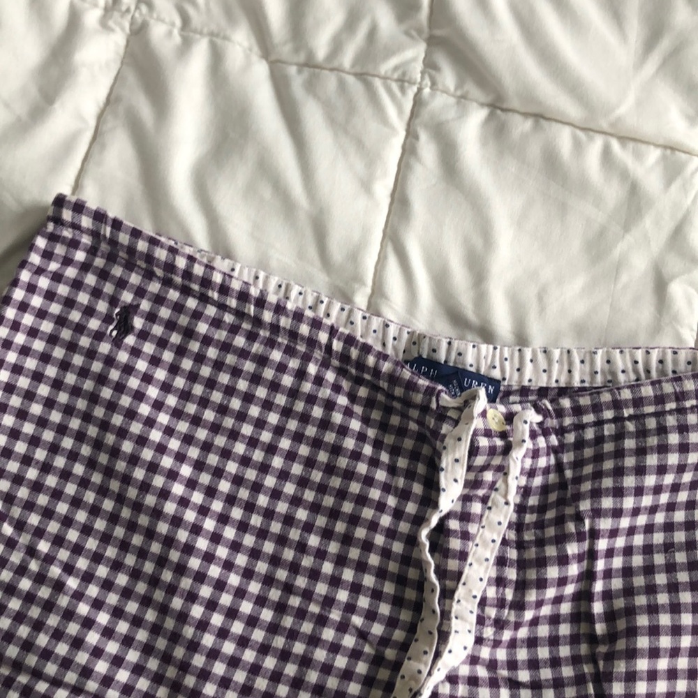 Ralph Lauren Flannel Pajama Bottoms